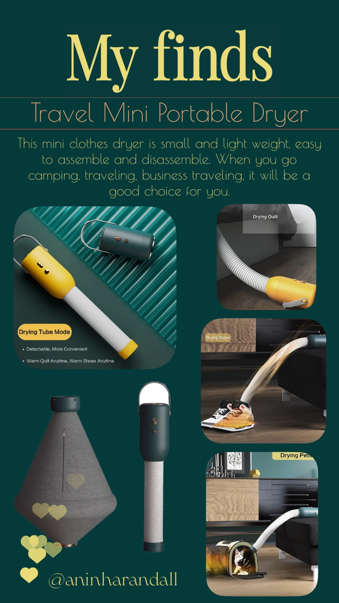 Mini Dryer, Portable Clothes Dryer … curated on LTK
