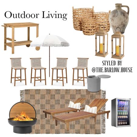 Amazon Outdoor Living

Amazon finds 
Bar stool chairs 
Outdoor rug
Wicker baskets 
Lanterns 
Patio umbrella 
Lounge chairs 
Fire pit 
Beverage cart 
Patio
Outdoors 

#LTKSeasonal #LTKfamily #LTKhome