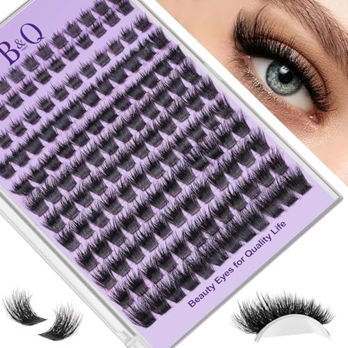B&Q Manga Lash Clusters SalonSpike 03 10-18mm Mixed Fluffy Eyelash Clusters 144pcs Easily Achieve Salon-quality Lash Extension Results Perfect for Beginners to DIY at Home.(Lash-SalonSpike 03) | Amazon (US)