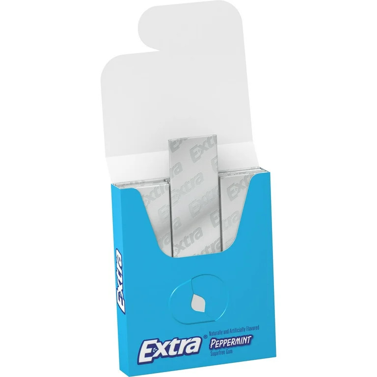 Extra Peppermint Sugar Free Chewing Gum - 15ct | Walmart (US)