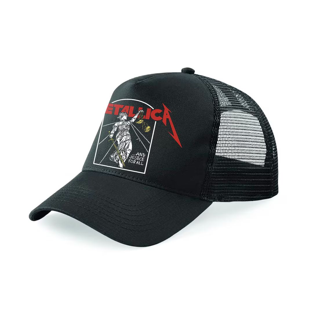 Metallica Justice Trucker Cap - Etsy | Etsy (US)