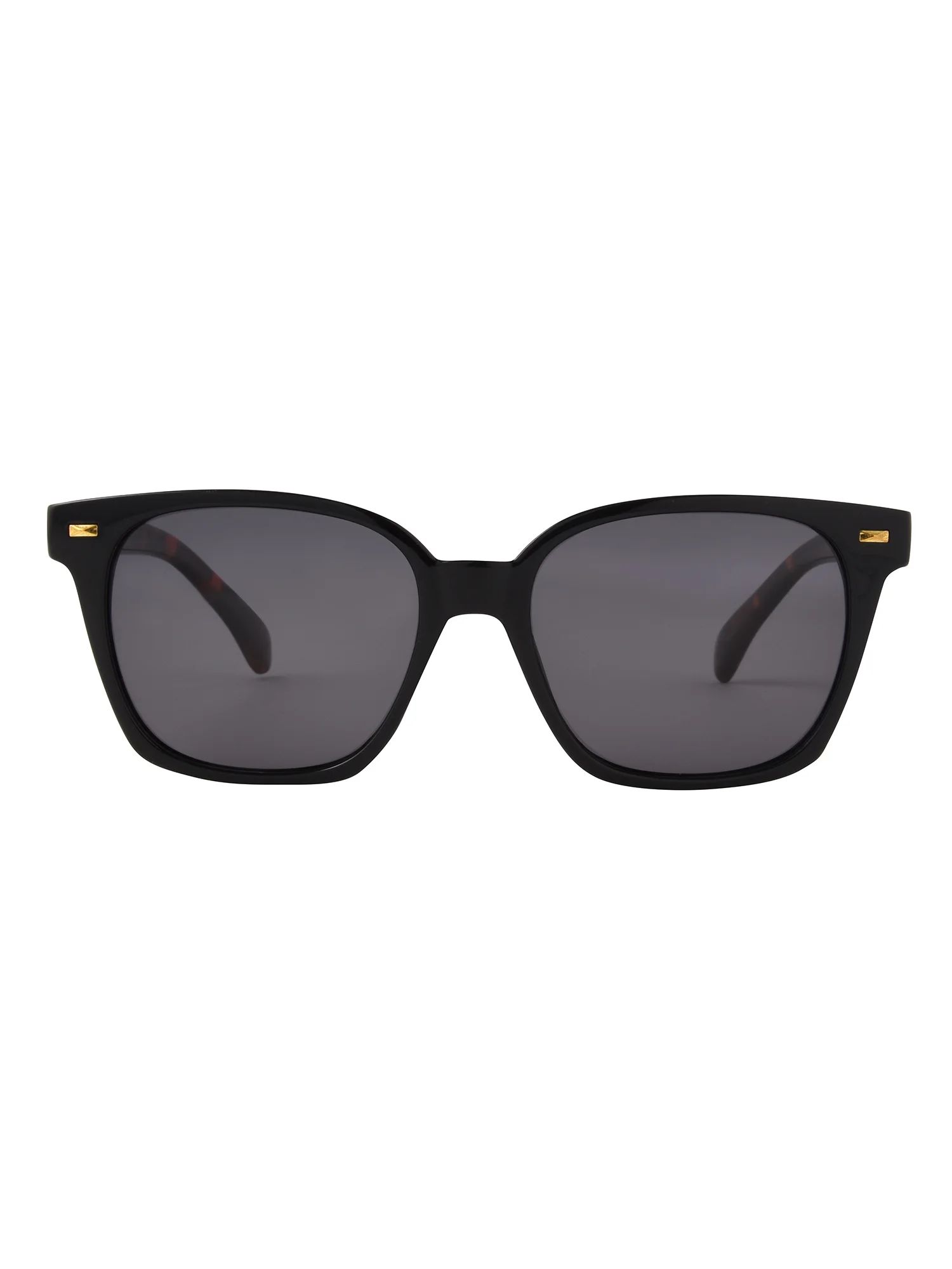 Foster Grant Women's Polarized Way-Shaped Sunglasses, Black | Walmart (US)