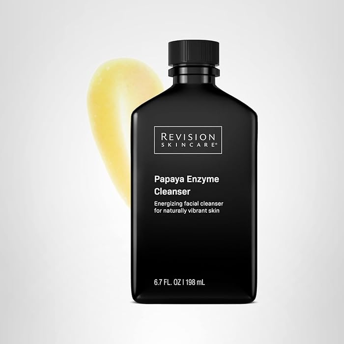 Revision Skincare Papaya Enzyme Cleanser, Energizing Facial Cleanser with Salicylic Acid, Soothin... | Amazon (US)