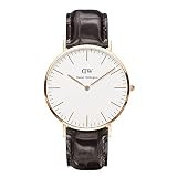 Daniel Wellington Men's 0111DW Classic York Analog Display Quartz Brown Watch | Amazon (US)