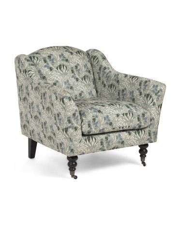 33X32.5 Lily Artichoke Sage Accent Chair | TJ Maxx