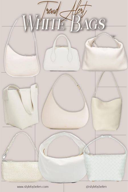 White bags for SS 

#LTKSeasonal #LTKstyletip #LTKeurope
