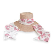 Sarah Bray Bermuda Bougainvillea Hat | SUE SARTOR
