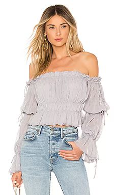 Tularosa White Sands Top in Grey from Revolve.com | Revolve Clothing (Global)