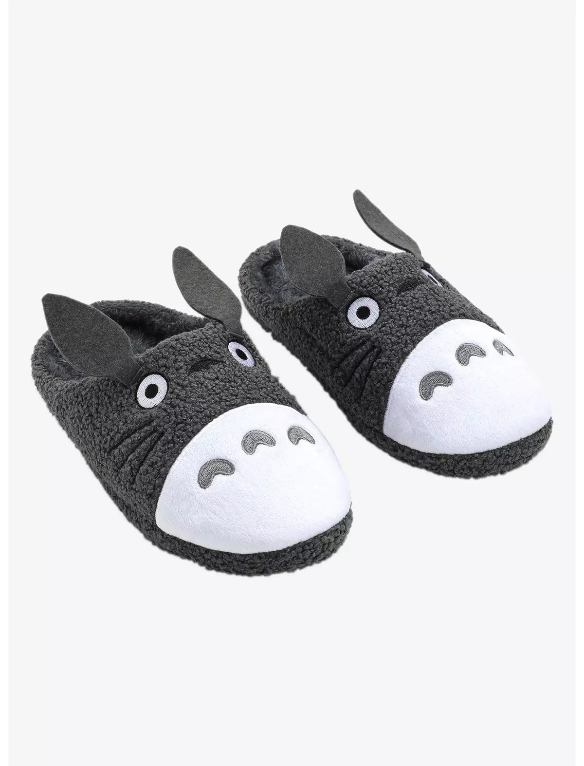 Studio Ghibli My Neighbor Totoro Figural Women's Sherpa Slippers - BoxLunch Exclusive | BoxLunch