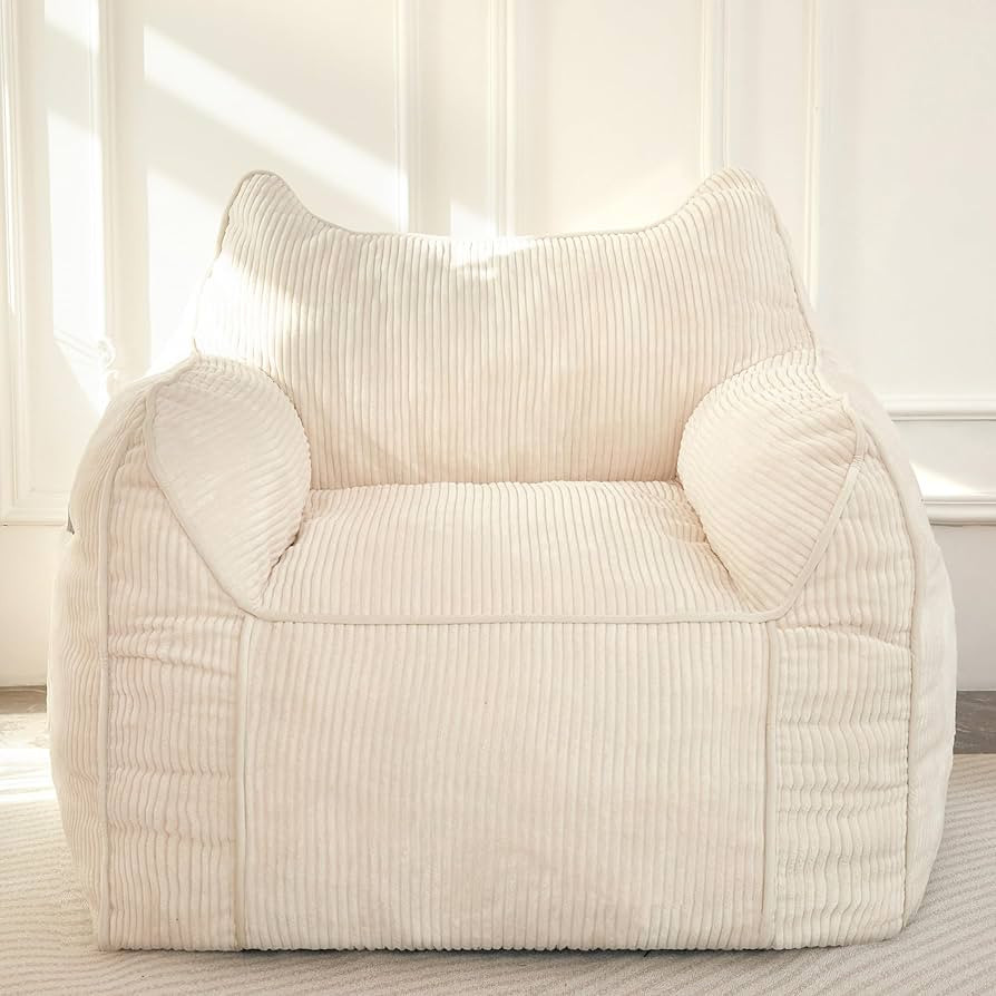 Bean Bag Chair Sofa High-Density Foam Filled BeanBag Chairs, Modern Accent Chair Ultra Soft Sofa ... | Amazon (US)