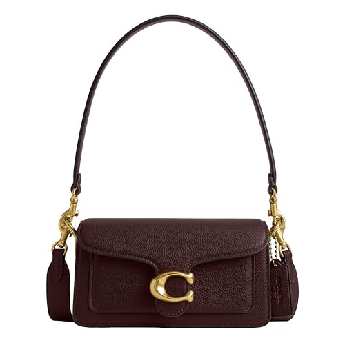 COACH Tabby Shoulder Bag 20, B4/Merlot | Amazon (US)