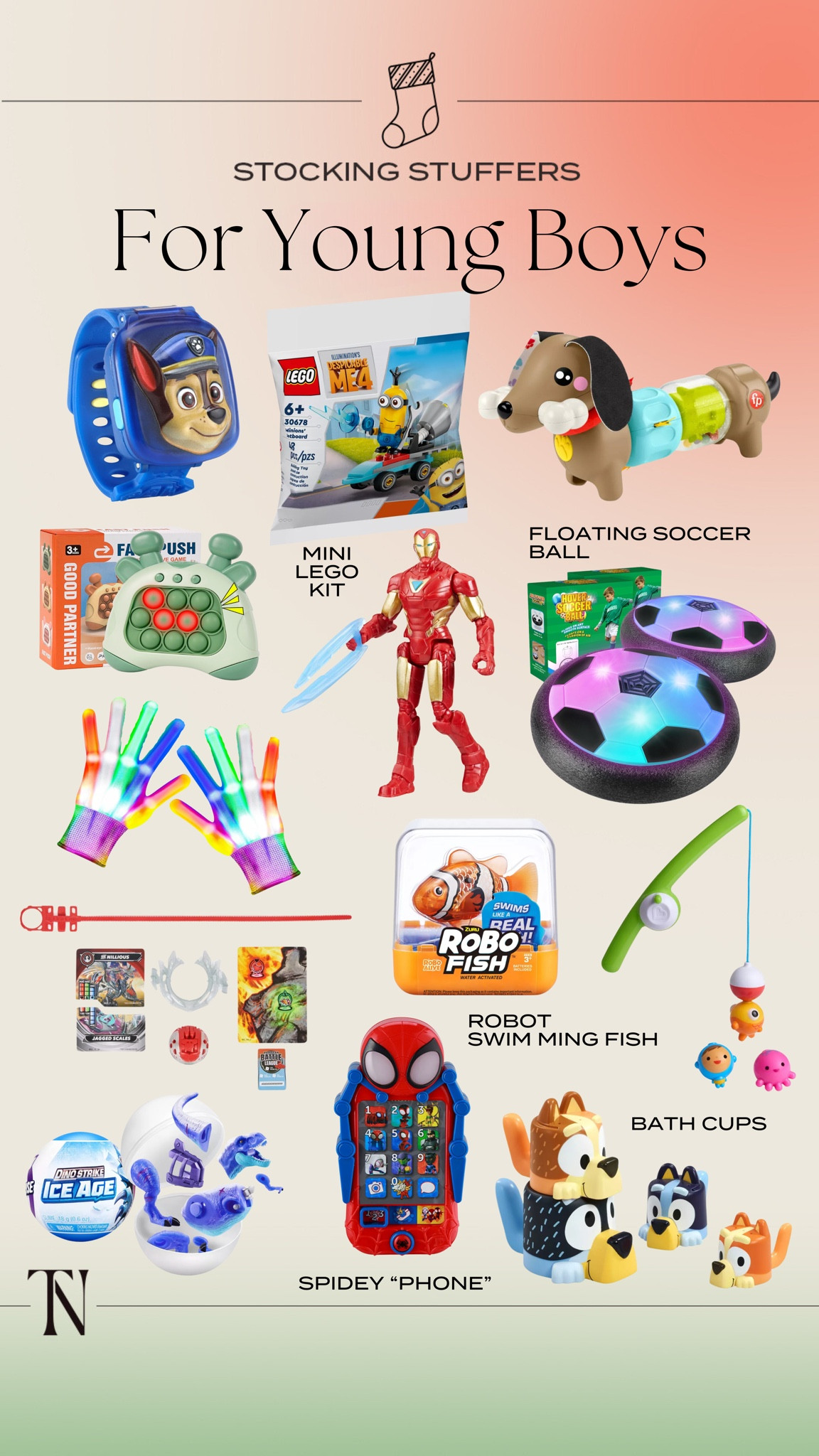 Stocking stuffer gift guide for young boys! 

#LTKGiftGuide #LTKKids #LTKHoliday