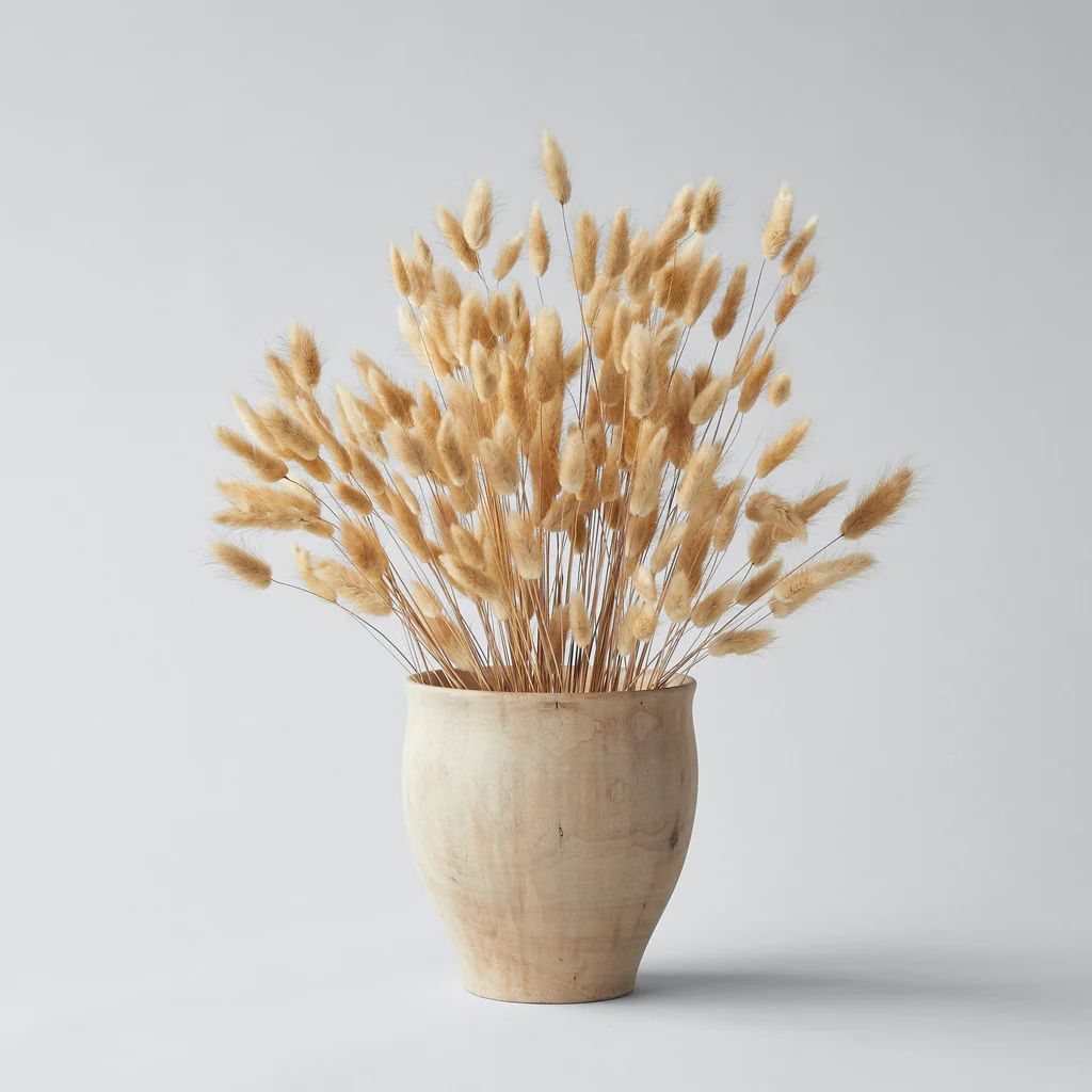 White Walnut Bell Vase, Large | Bloomist