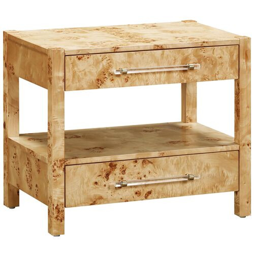 Madison Burl Nightstand | One Kings Lane