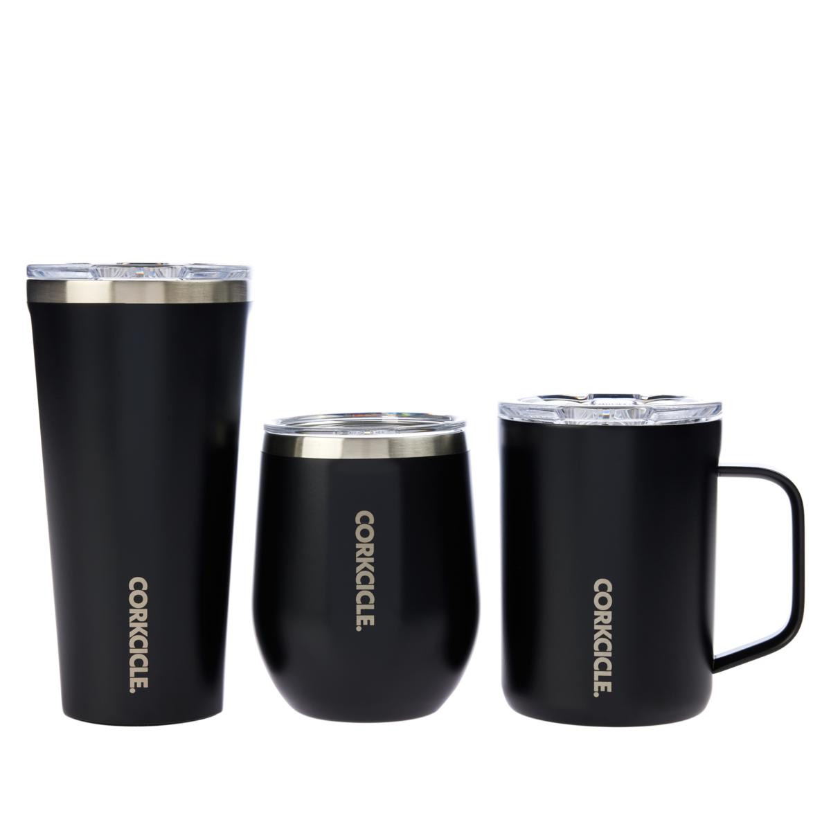 Corkcicle 3-piece Hydration Drinkware Set | HSN