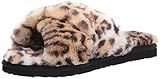 Volcom womens Lived in Lounge Faux Fur Slide Sandal, Cheetah, 9 US | Amazon (US)