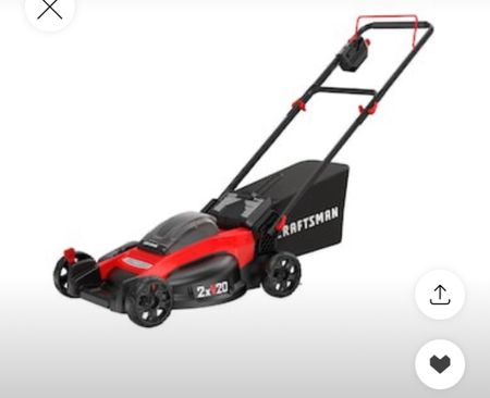 Electrical lawn mower push mower available for pickup on sale now 

#LTKHome #LTKSeasonal