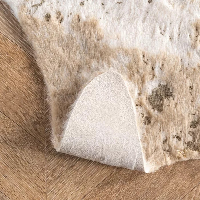 nuLOOM Iraida Faux Cowhide Area Rug | Target