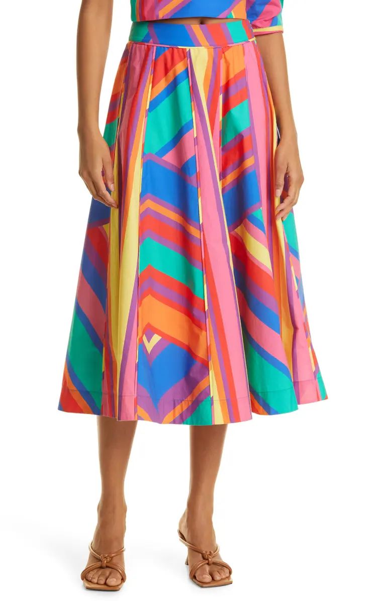 Brunas Stripe Midi Skirt | Nordstrom