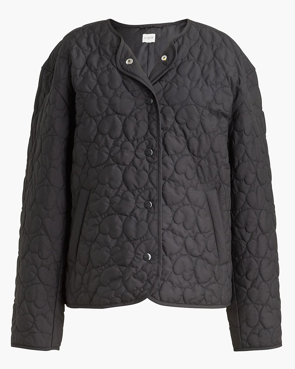 Lightweight quilted heart jacket | J.Crew Factory