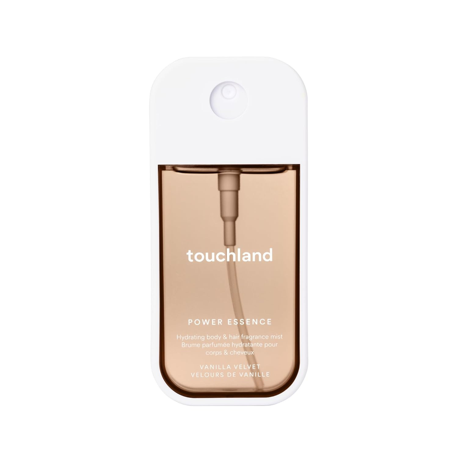 Touchland Hydrating Body & Hair Fragrance Mist, Vanilla Velvet, 2 FL. OZ. Travel Size Body Spray | Amazon (US)