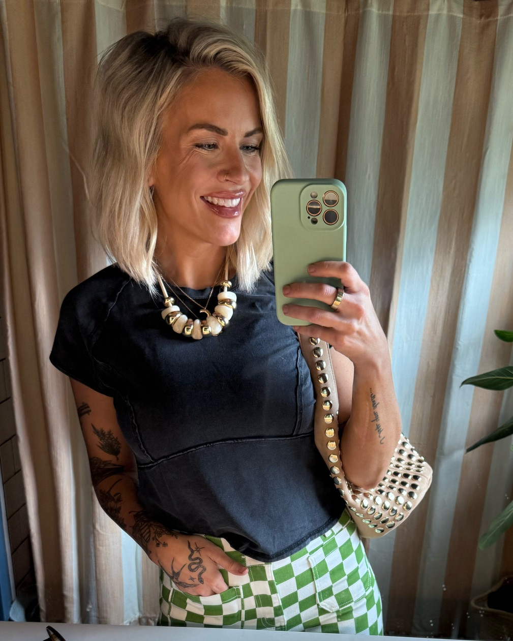 Time to meet the teacher at registration. Perfect outfit 💚💚 
Size medium shirt 
Size 25 pants 
Size 6 big girl shoes (likesize 8 women’s)

#LTKmomlife #LTKootd #LTKdayinmylife