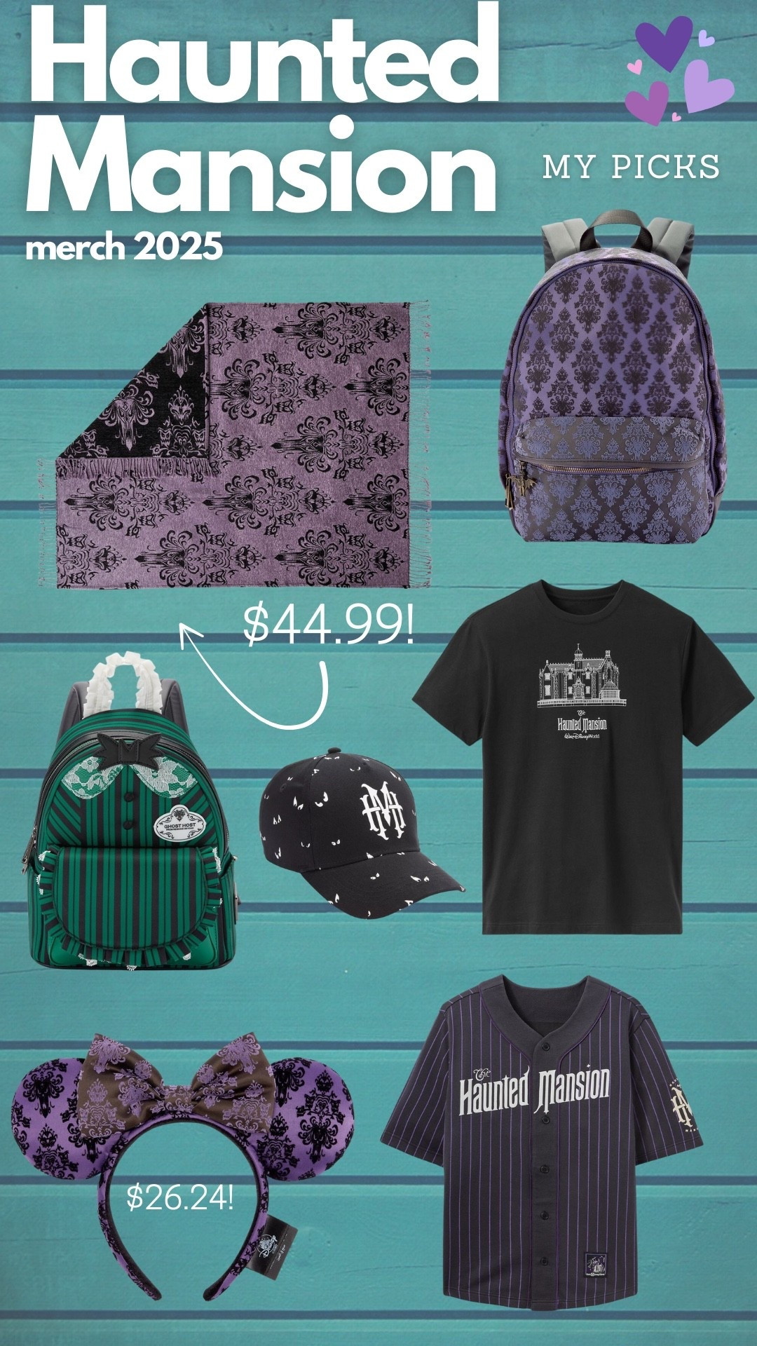 💜 New! Disney’s Haunted Mansion Merch! #disney #hauntedmansion

#LTKSaleAlert #LTKFindsUnder100 #LTKSeasonal