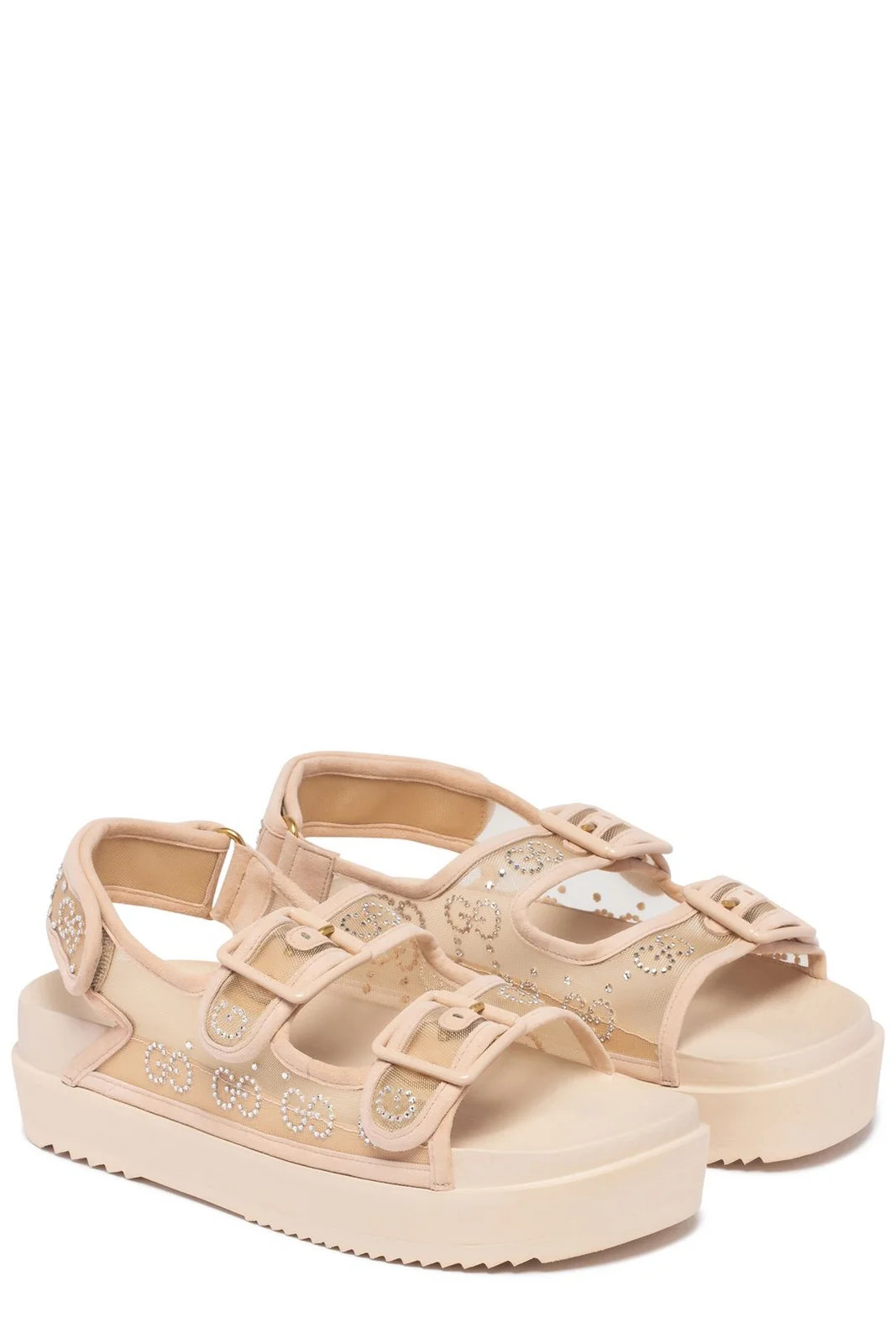 Gucci GG Open Toe Sandals | Cettire Global