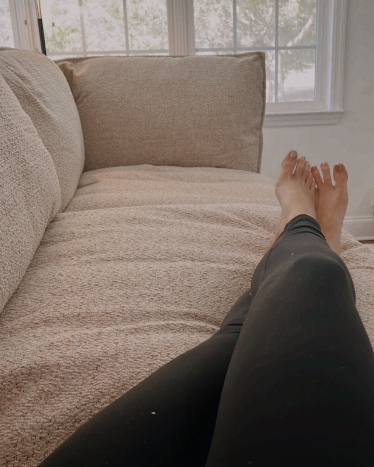 Most comfy couch! The Kova in Teddy Boucle from Albany Park is our favorite home addition!! 

#LTKHome