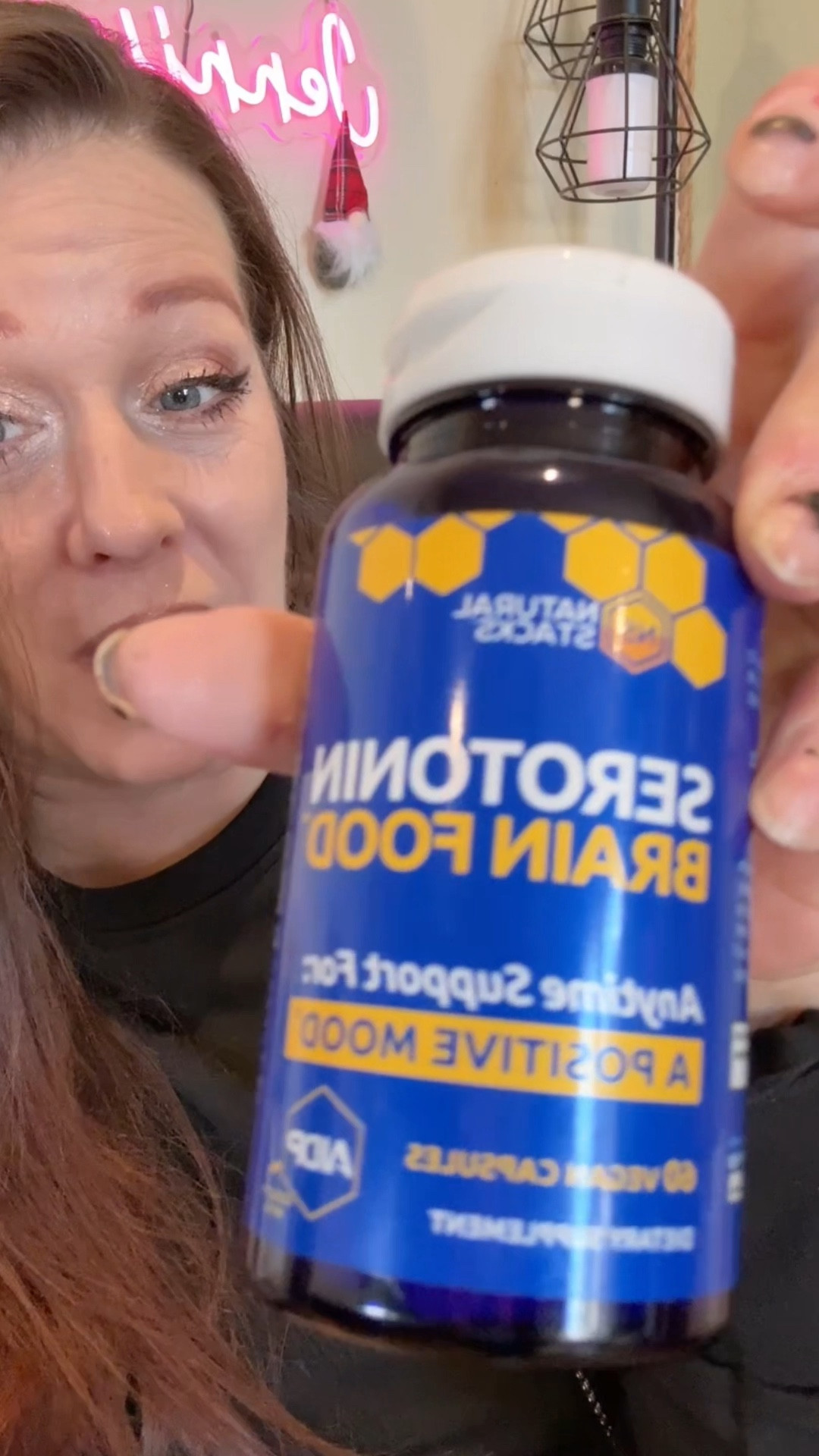 Feeding my brain the good stuff ✨
This serotonin support blend with L-Tryptophan, Rhodiola, magnesium & zinc helps me stay calm, balanced, and in a better mood—because stress is real, but so is taking care of yourself 💛
#MoodSupport #WellnessOver40 #StressRelief #SelfCare

#LTKdayinmylife #LTKOver40 #LTKmorningroutine