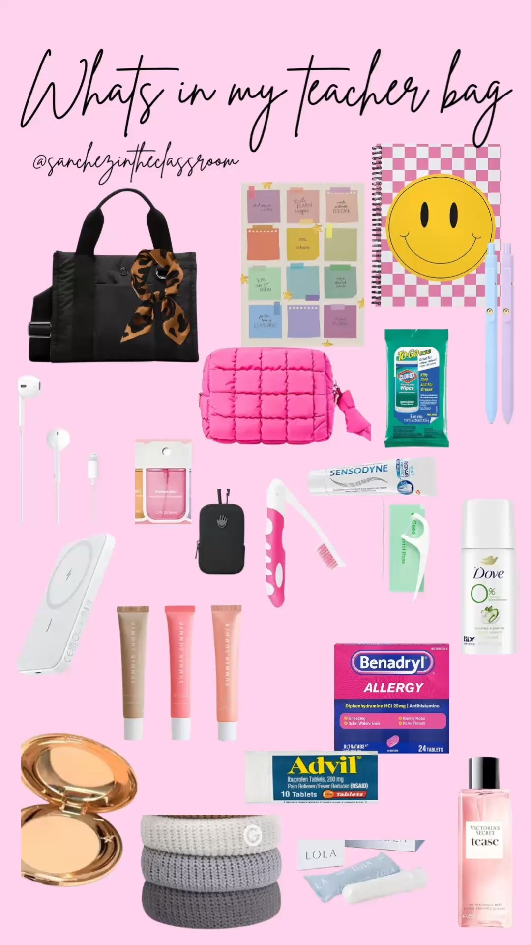 What you can find in my teacher bag! 🤓

#LTKWatchNow #LTKBeauty #LTKTravel
