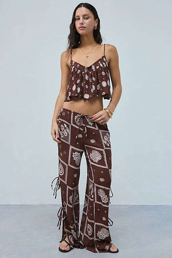 Out From Under Seaside Side-Tie Wide-Leg Pant | Urban Outfitters (US and RoW)