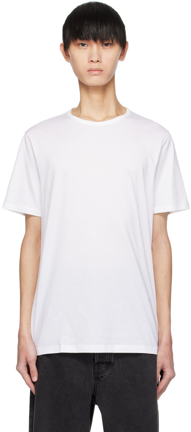 Theory White Precise T-Shirt | SSENSE