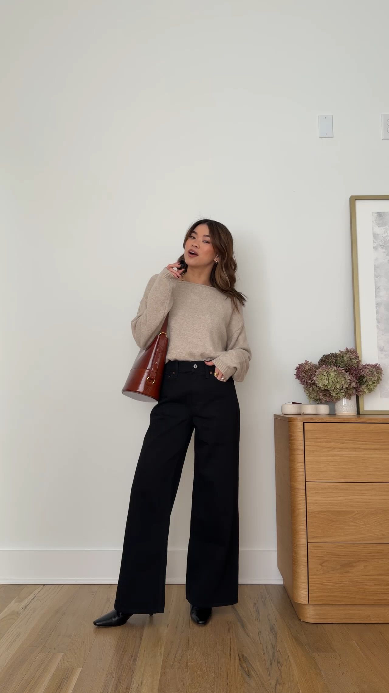 Sizing info: sweater size XS, black jeans size 24 short but should have gotten a 23 short (size down if in between sizes)

petite fashion, get dressed with me, outfit inspiration, ootd, nashville outfit, Nashville influencer, petite style, vacation style, casual outfits, mom style, petite pants, winter dress, winter outfit, winter pants, winter outfit inpso, winter outfit idea, winter top, winter style, winter sweater, cozy sweater, cold weather sweater, cold weather outfit, winter bag, winter purse, denim, jeans, black jeans, dark wash jeans, abercrombie jeans, abercrombie denim, wide leg jeans 

 

#LTKootd #LTKSeasonal #LTKWorkwear