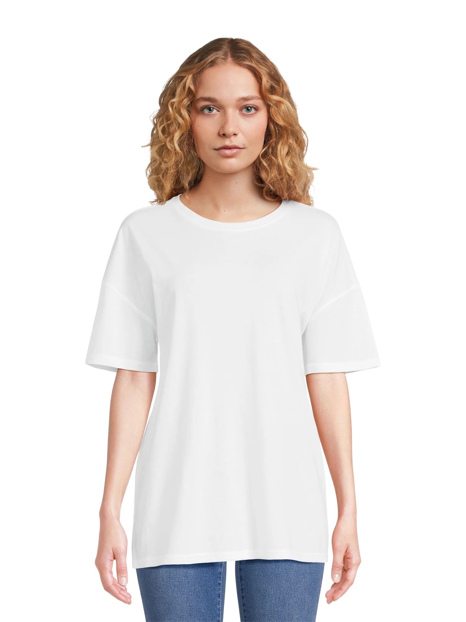 Joyspun Women's Boyfriend Sleep T-Shirt, Sizes XS-3X | Walmart (US)