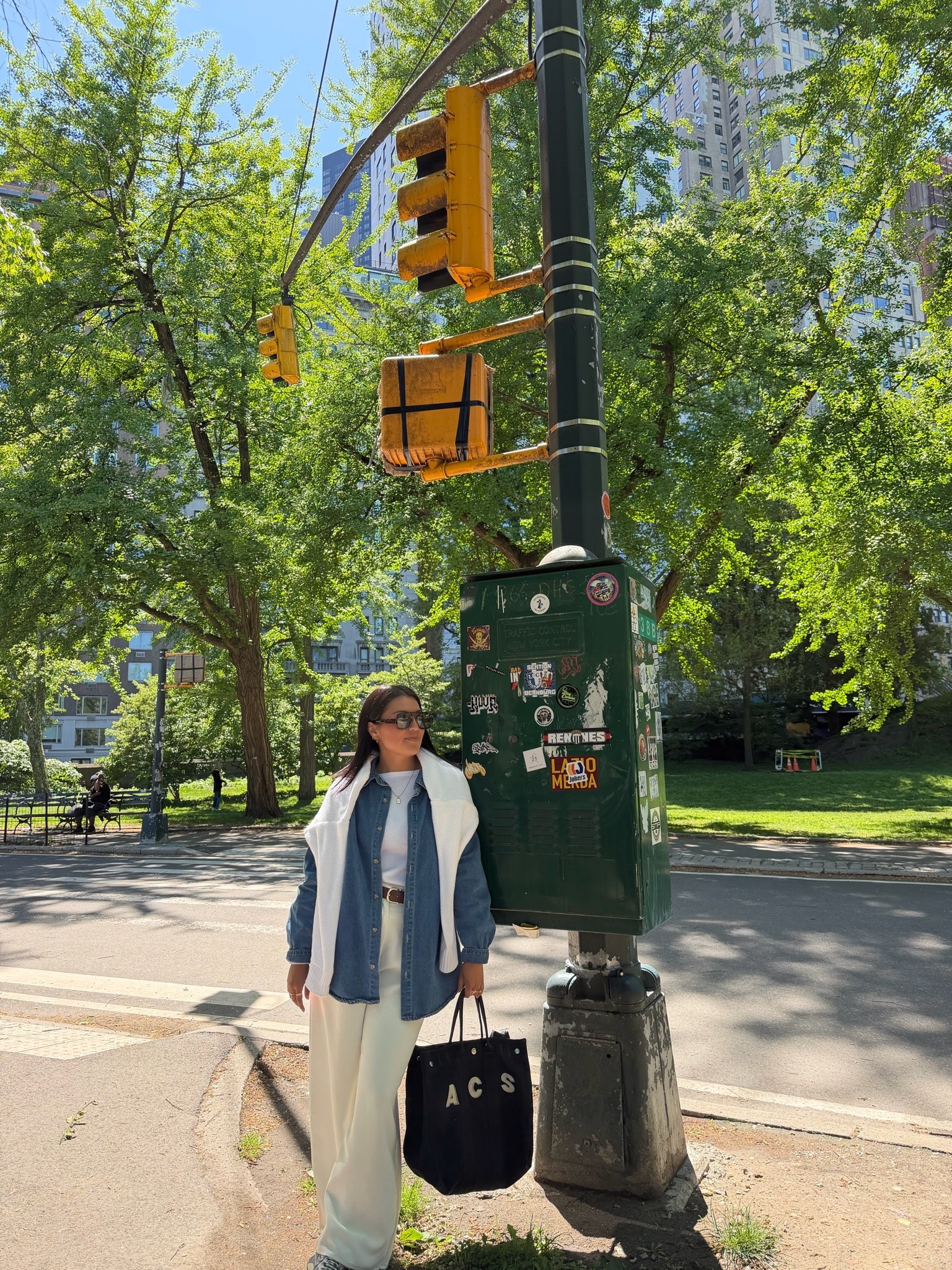 NYC day during spring time ! 🩵

#LTKootd