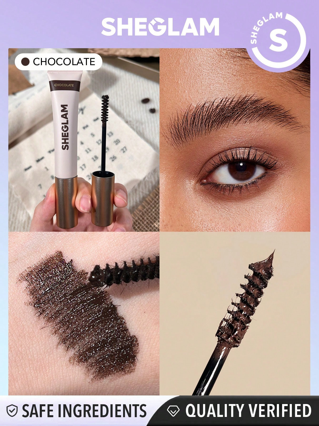 SHEGLAM Hold 'Em Up Tinted Brow Gel-Chocolate Xmas Christmas Gift Winter Y2K Black Friday | SHEIN... | SHEIN