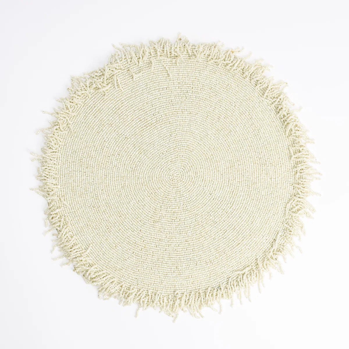 Dakota Fields Green Fringe Beaded Placemat | Wayfair | Wayfair North America
