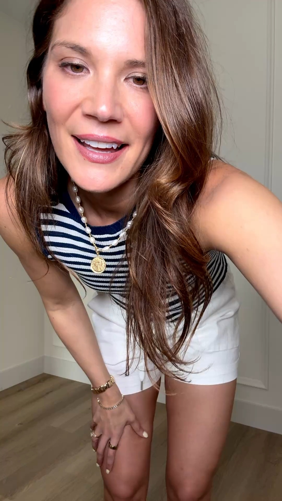 Tall girl approved navy and white high neck tank that actually fits right at 6 foot. It is not a sweater tank, more of a thinner ribbed material that is super stretchy with full coverage up top and a really great length. Easy to wear on its own or layer, and perfect for everyday spring outfits.

Tall girl outfits, Ribbed tank top, High neck tank, Amazon fashion, Spring tops, Tall friendly clothing, Long torso tops, 6 foot style, Everyday outfits, Casual spring outfits, Basic layering tops, Stang and Co

#LTKootd #LTKTall #LTKSeasonal