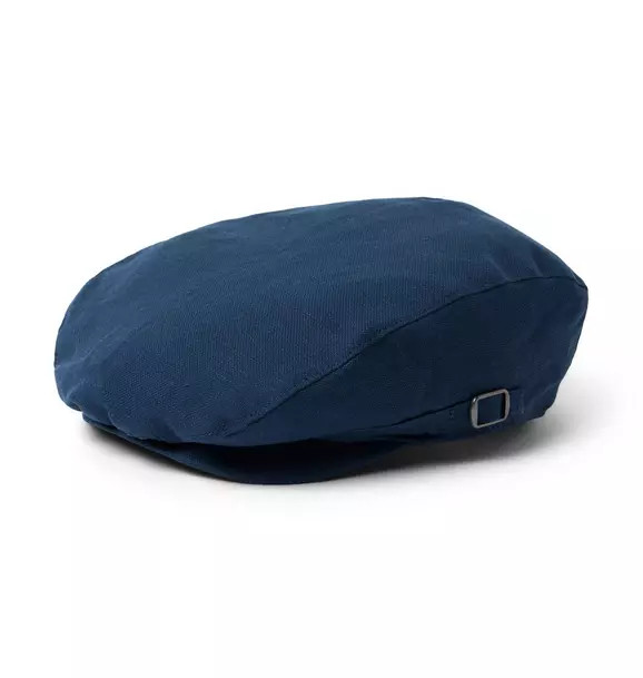 Linen-Cotton Newsboy Cap | Janie and Jack