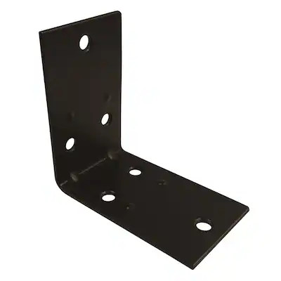 RELIABILT 2.5-in x 1.5-in x 2.5-in Black Steel Corner Brace | Lowe's
