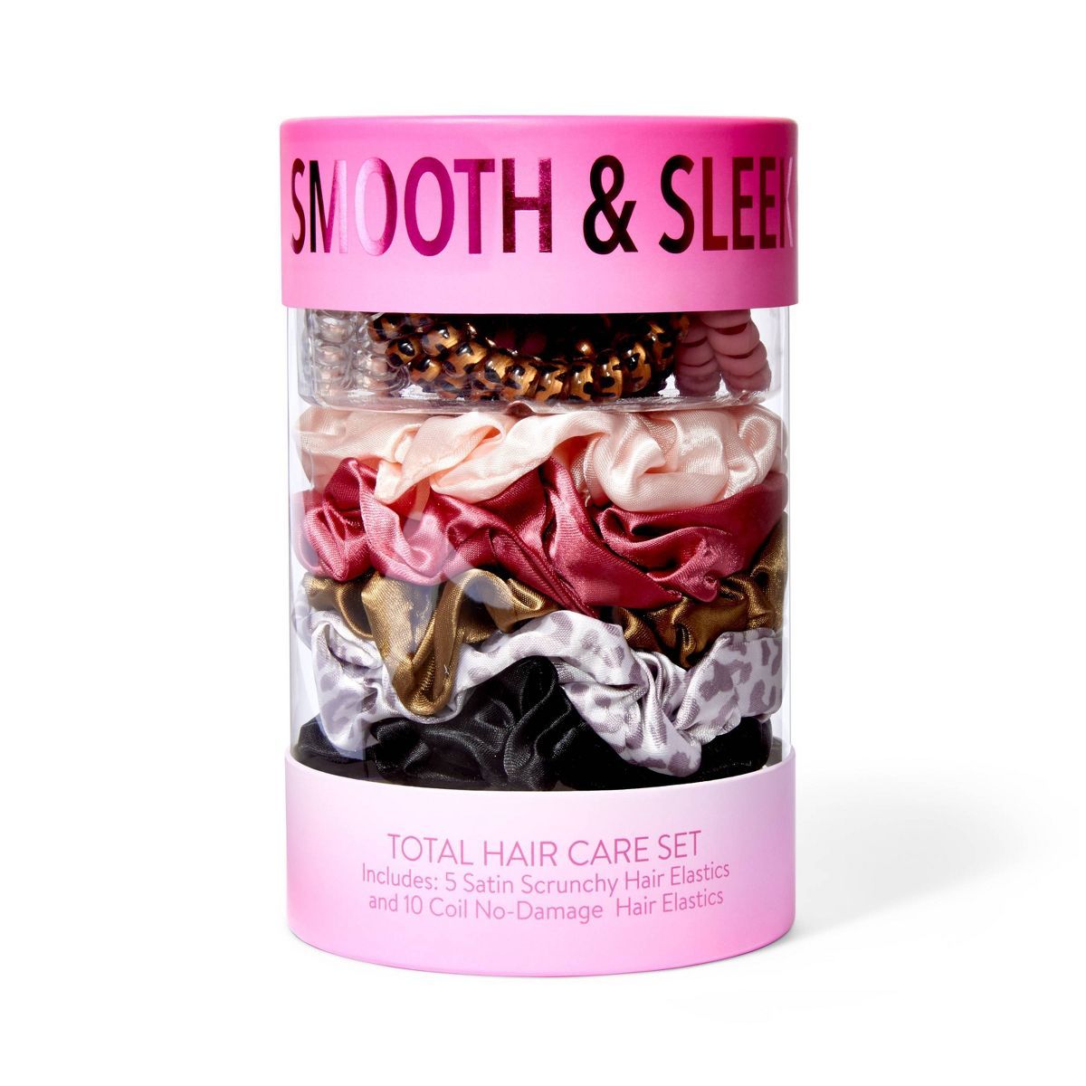 Scrunchie and Hair Tie Gift Set - Smooth & Sleek - 15ct | Target