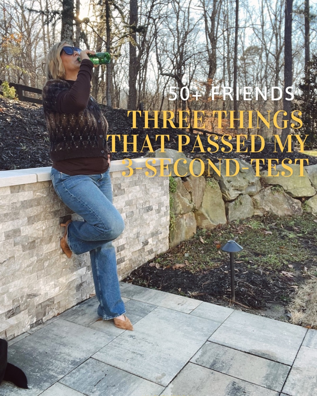 My 3-second-test is simply that I must LOVE something within 3 seconds of trying it. So, it has to be something I tried and LOVED IMMEDIATELY with no “if this”, “but”, “I just wish” - no, none of that. I have to love EVERYTHING about it for it to make this list. 

Today’s 3-Second-Test WINNERS:
1️⃣ I am currently obsessed with these oversized heart charms and necklaces. My latest acquisition are these cords. You can mix and match your charms. These are outfits by themselves! I’ll be wearing them year round, but having particular fun heading into February. ❤️

2️⃣ I love to walk and workout in fresh air. The fresh air is very cold right now! This Amazon coat is so affordable and shockingly good for the price. I’m very impressed. And, it’s keeping me warm on the coldest days. I love the side zips for move-ability during workouts. That is a key feature I looked for when purchasing. 

3️⃣ The jeans I tried and shared and everyone is buying. See my post where I talk all about them! They are so, so, so good. 

🔗 Want a link? Just comment PIXIE and I’ll send it to you! - Jill

#3secondtestbypixie #lovedthese #pixiepicks #over50style

Comment PIXIE below to receive a DM with the link to this post on my LTK ⬇ https://liketk.it/5N8Sg