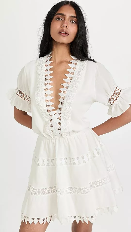 Ora Embroidered Mini Dress curated on LTK