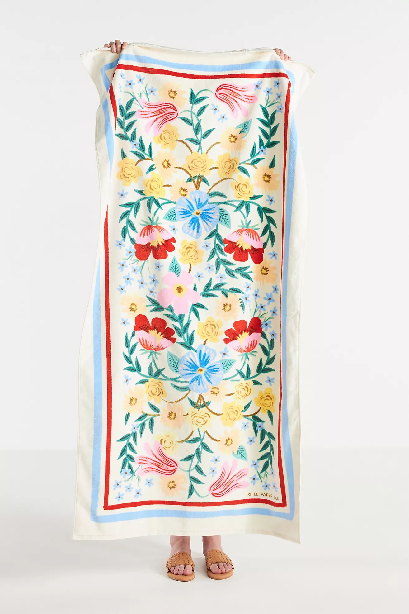 Rifle Paper Co. Beach Towel | Anthropologie (US)