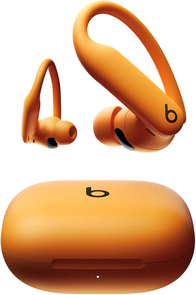 Beats Powerbeats Pro 2 - Wireless Noise Cancelling Workout Earbuds with Secure- Fit Earhooks, Up to 45-Hour Battery with Charging Case, Sweat & Water Resistant, Heart Rate Monitoring - Electric Orange | Amazon (US)