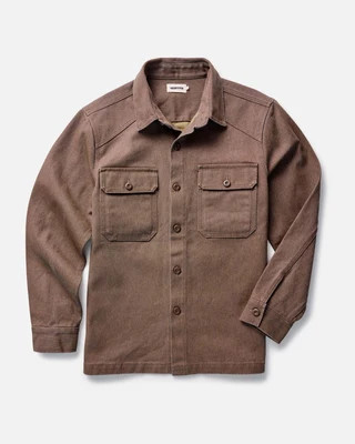 The Shop Shirt in Aged Penny Chipped Canvas | Taylor Stitch