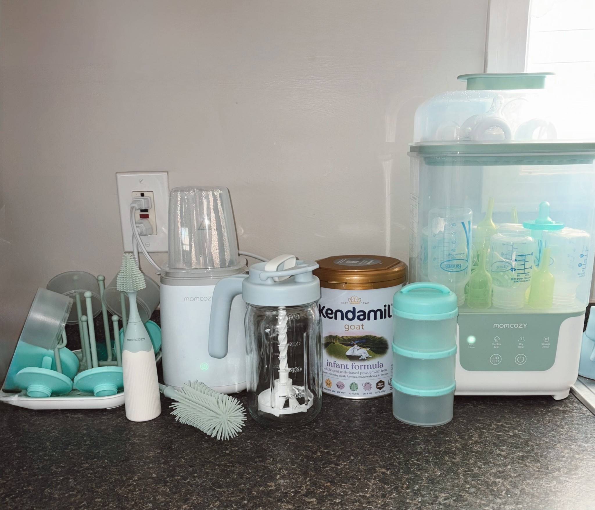 My everyday basics for baby boy!!! Would 10/10 recommend everything in this picture. I’m obsessed with mom cozy, and the pitcher is perfect for keeping formula made and in the fridge! 

#LTKHome #LTKdayinmylife #LTKBaby