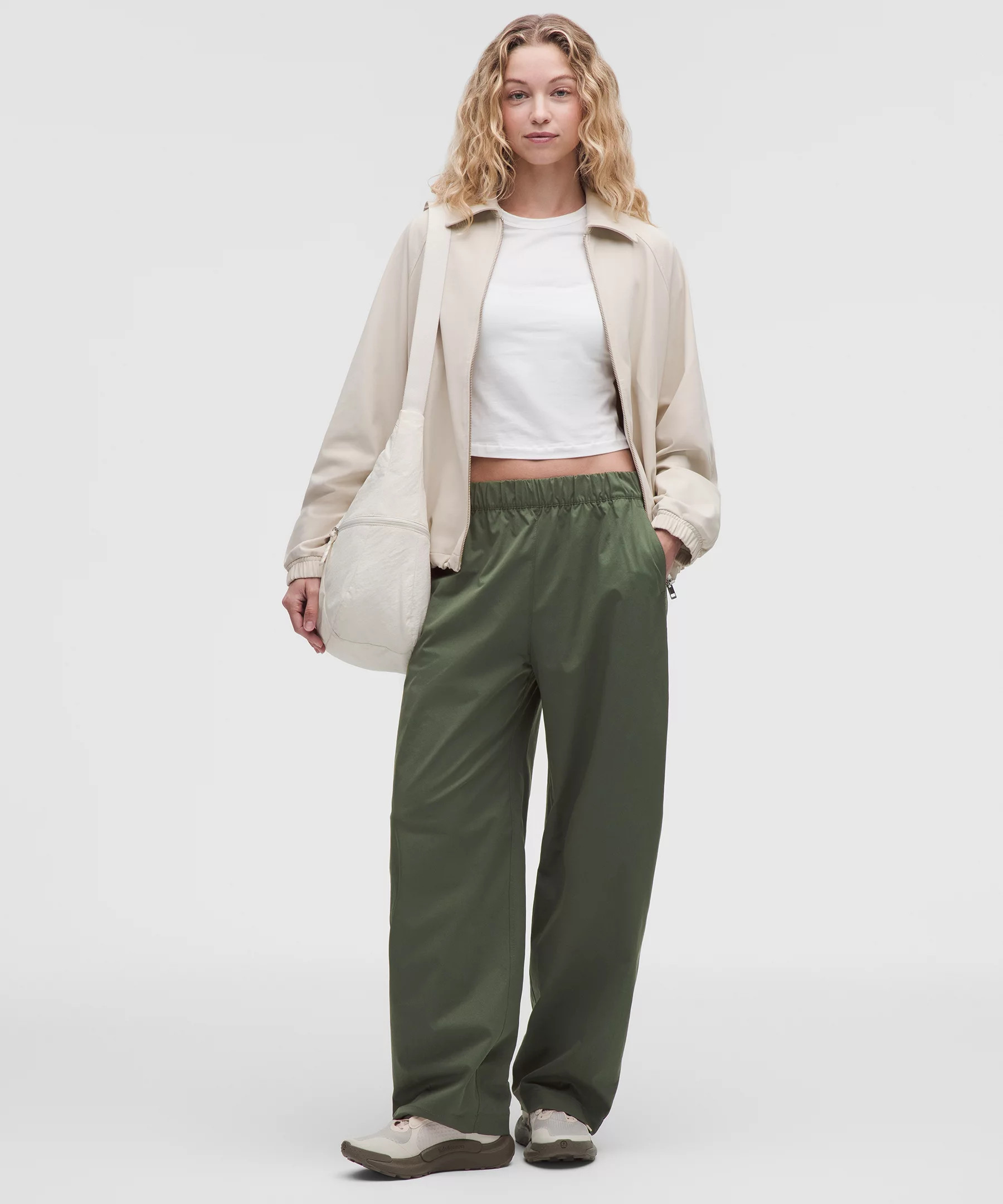 Woven Mid-Rise Barrel-Leg Pant *Regular | Lululemon (US)