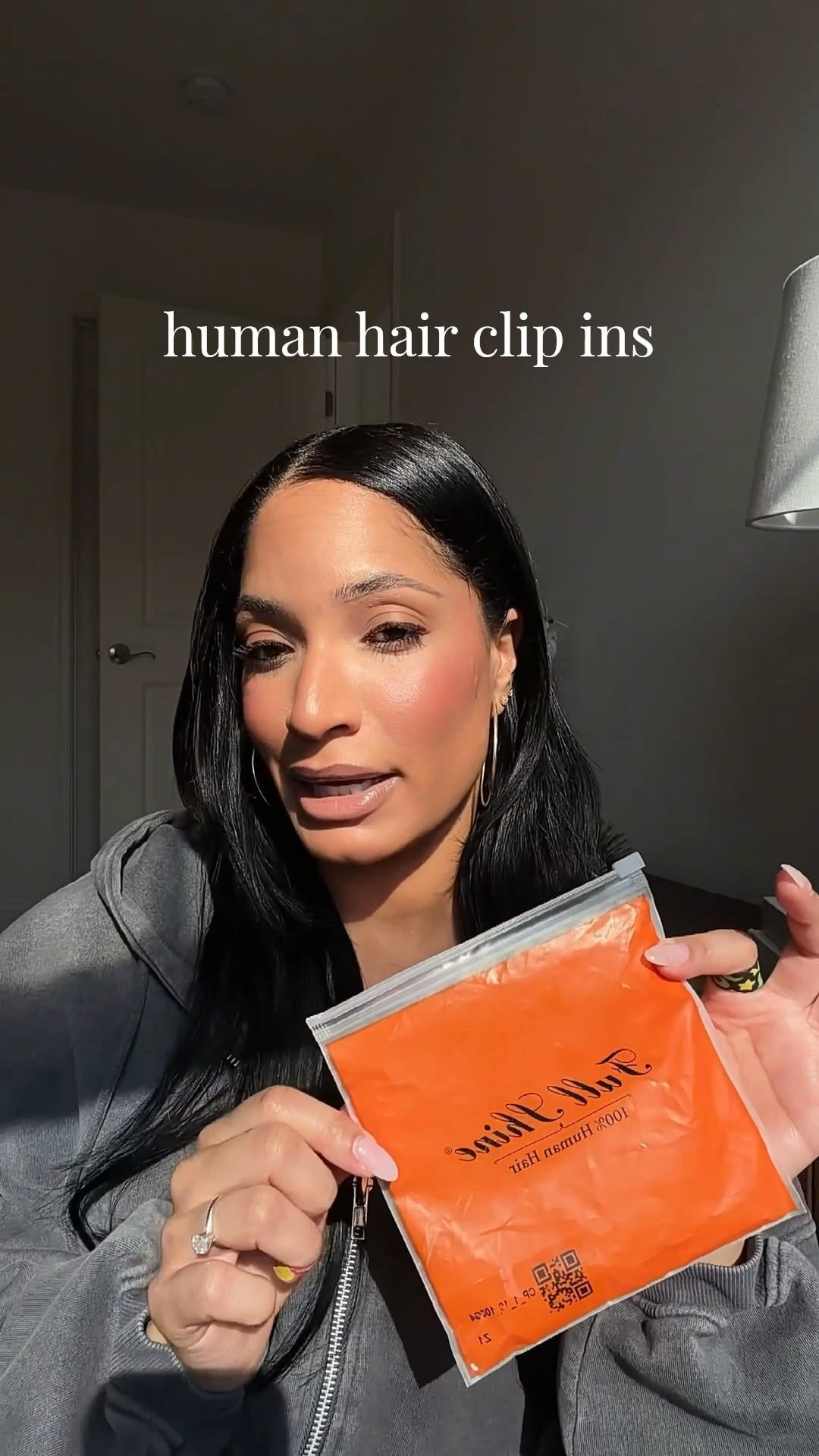 Human hair clip in extensions
Hair extensions
Hair routine

#LTKBeauty #LTKOver40 #LTKgrwm